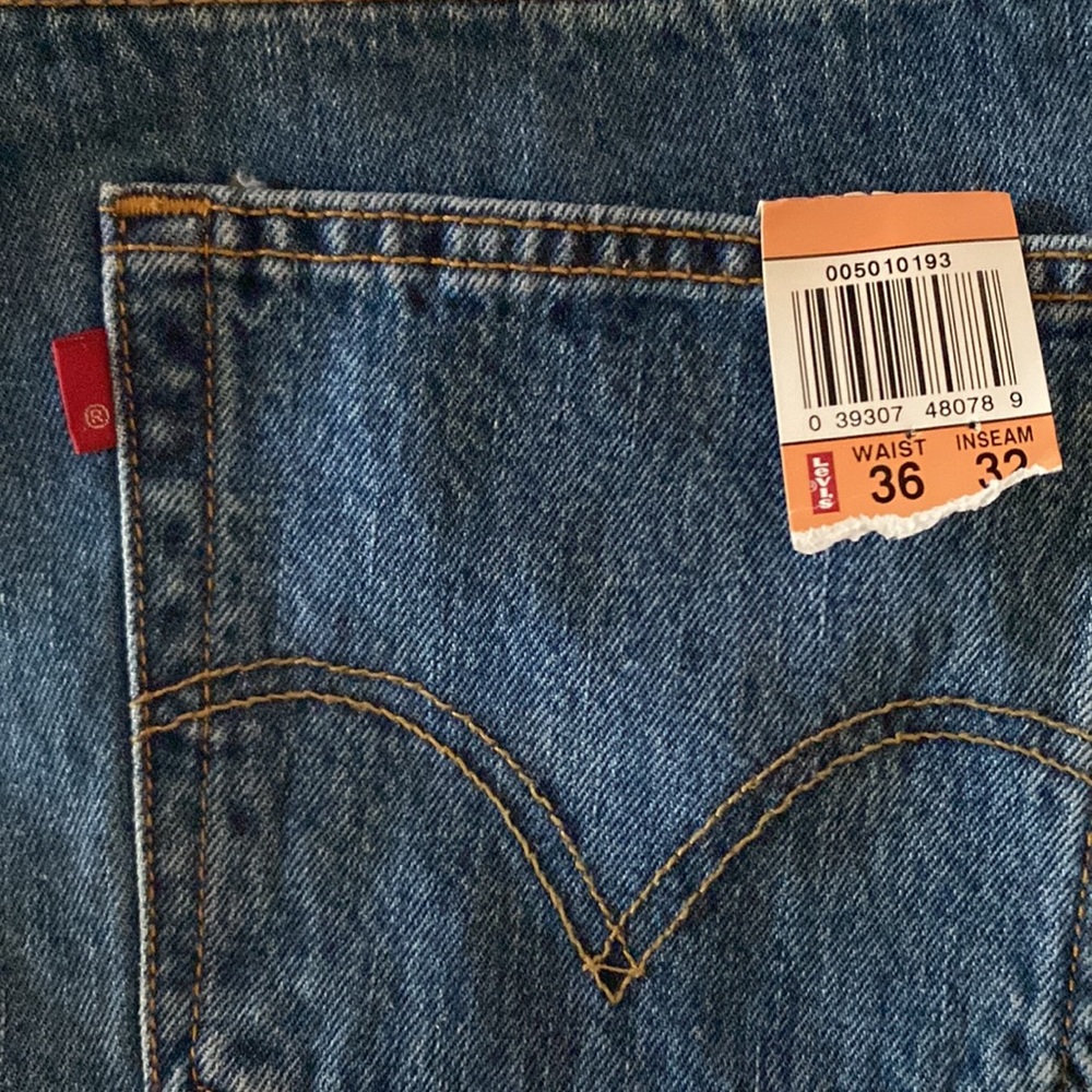 Levi original jeans 501 new 36X32 - Picture 10 of 12